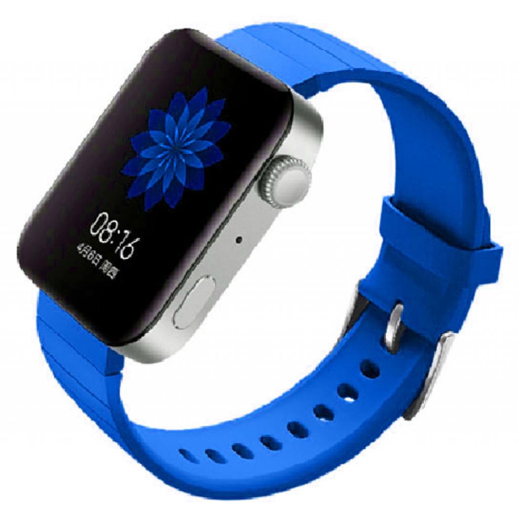 Ремінець до смарт-годинника BeCover Silicone для Xiaomi Mi Watch Blue (704508) - фото 2 Ремінець до смарт-годинника BeCover Silicone для Xiaomi Mi Watch Blue (704508) - фото 2
