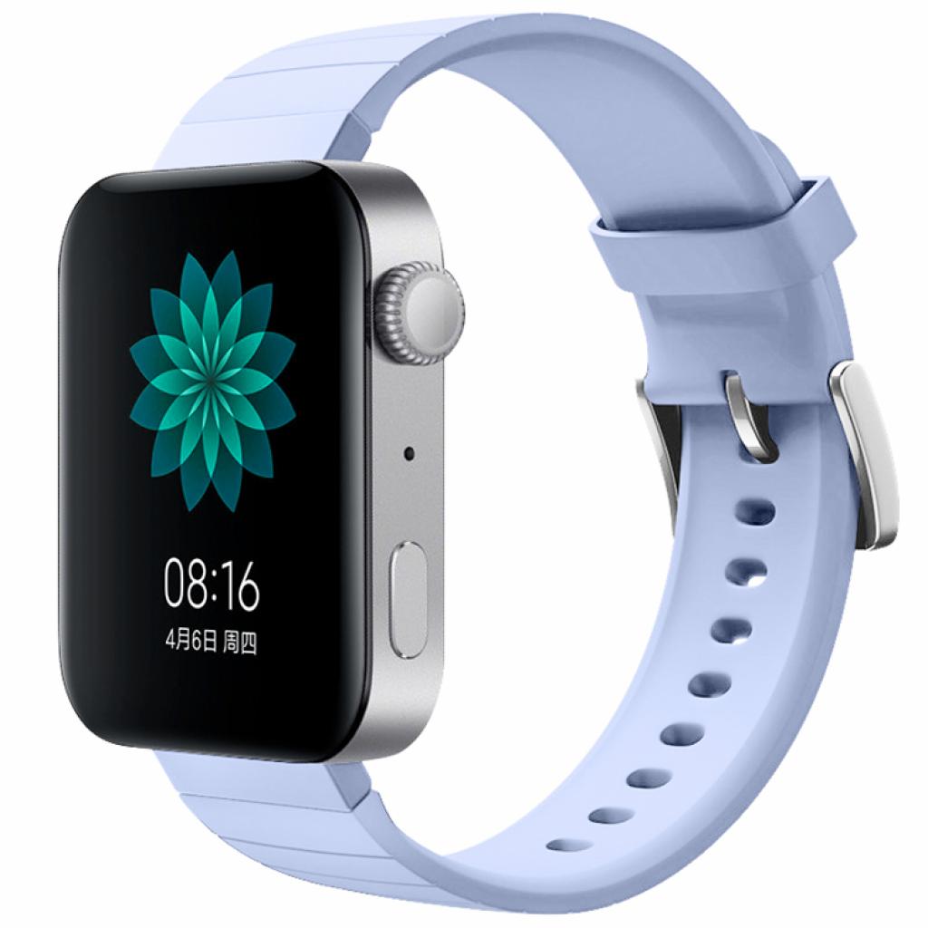 Ремінець до смарт-годинника BeCover Silicone для Xiaomi Mi Watch Light Blue (704514) - фото 1 Ремінець до смарт-годинника BeCover Silicone для Xiaomi Mi Watch Light Blue (704514) - фото 1