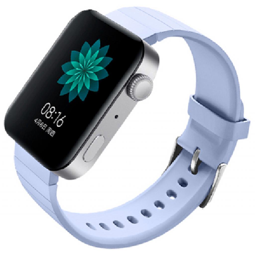 Ремінець до смарт-годинника BeCover Silicone для Xiaomi Mi Watch Light Blue (704514) - фото 2 Ремінець до смарт-годинника BeCover Silicone для Xiaomi Mi Watch Light Blue (704514) - фото 2