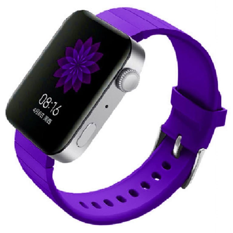 Ремінець до смарт-годинника BeCover Silicone для Xiaomi Mi Watch Purple (704519) - фото 2