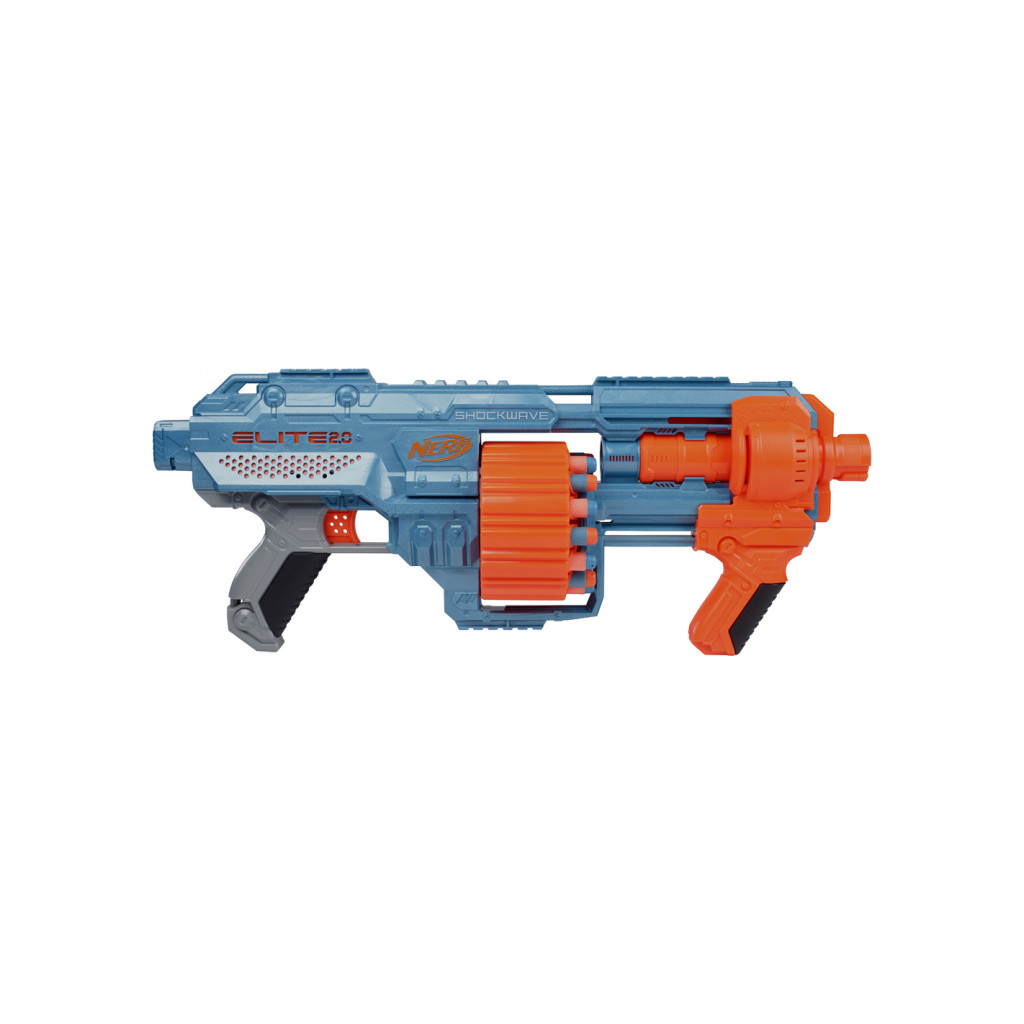 Іграшкова зброя Hasbro Nerf Elite 2.0 Шоквейв (E9527) - фото 2 Іграшкова зброя Hasbro Nerf Elite 2.0 Шоквейв (E9527) - фото 2