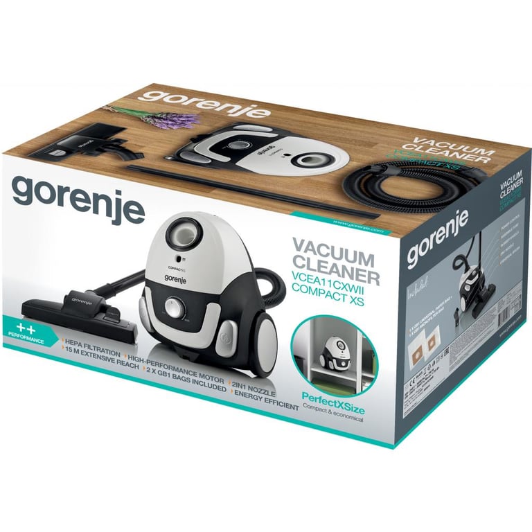 Пилосос Gorenje VCEA 11 CXWII (VCEA11CXWII) - фото 5