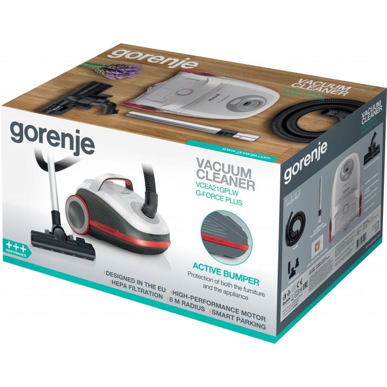 Пилосос Gorenje VCEA 21 GPLW (VCEA21GPLW) - фото 8