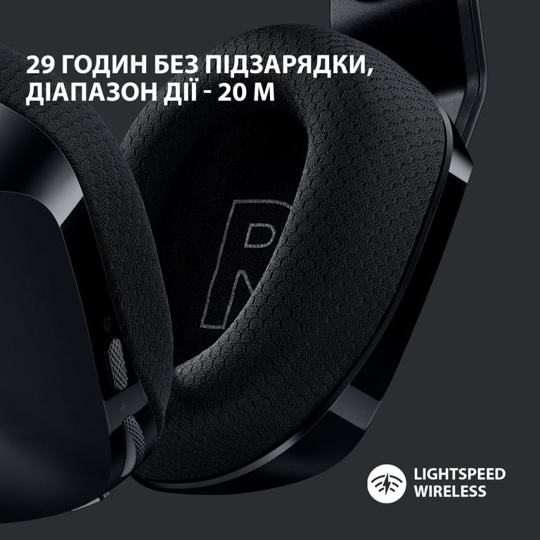 Навушники Logitech G733 Lightspeed Wireless RGB Gaming Headset Black (981-000864) - фото 3