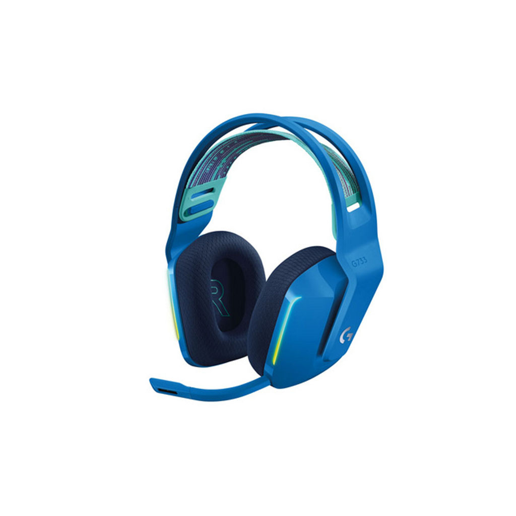 Навушники Logitech G733 Lightspeed Wireless RGB Gaming Headset Blue (981-000943) Навушники Logitech G733 Lightspeed Wireless RGB Gaming Headset Blue (981-000943)