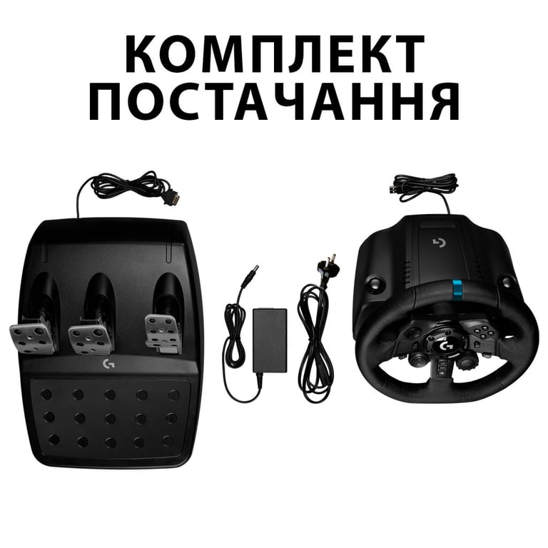 Кермо Logitech G923 Racing Wheel and Pedals for PS4 and PC (941-000149) - фото 10