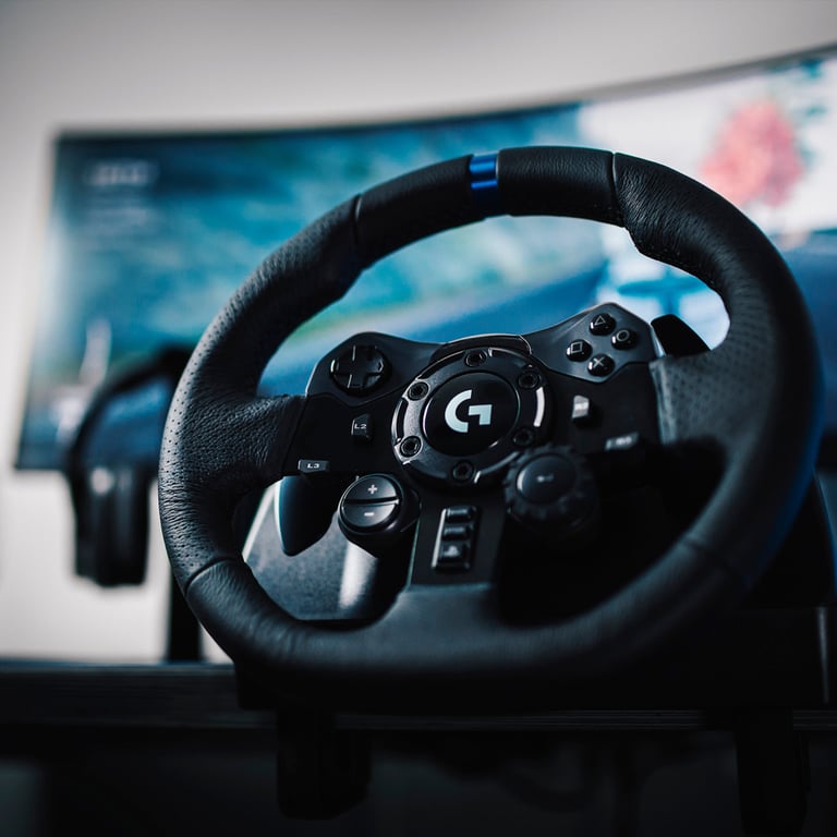Кермо Logitech G923 Racing Wheel and Pedals for PS4 and PC (941-000149) - фото 8