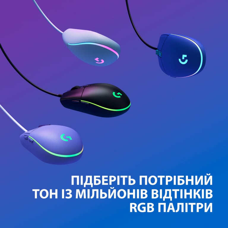 Мишка Logitech G102 Lightsync USB Blue (910-005801) - фото 7