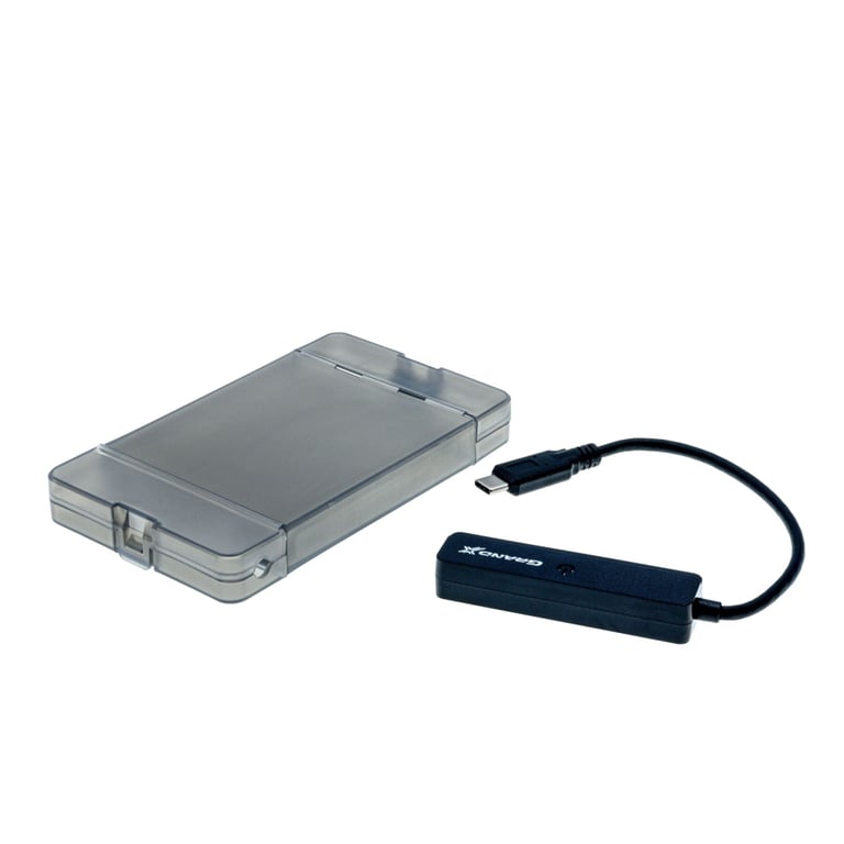 Кишеня зовнішня Grand-X HDD 2,5" USB 3.1 Type-C (HDE31) - фото 2