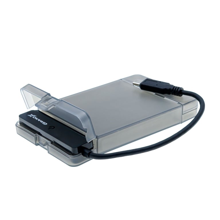 Кишеня зовнішня Grand-X HDD 2,5" USB 3.1 Type-C (HDE31) - фото 3