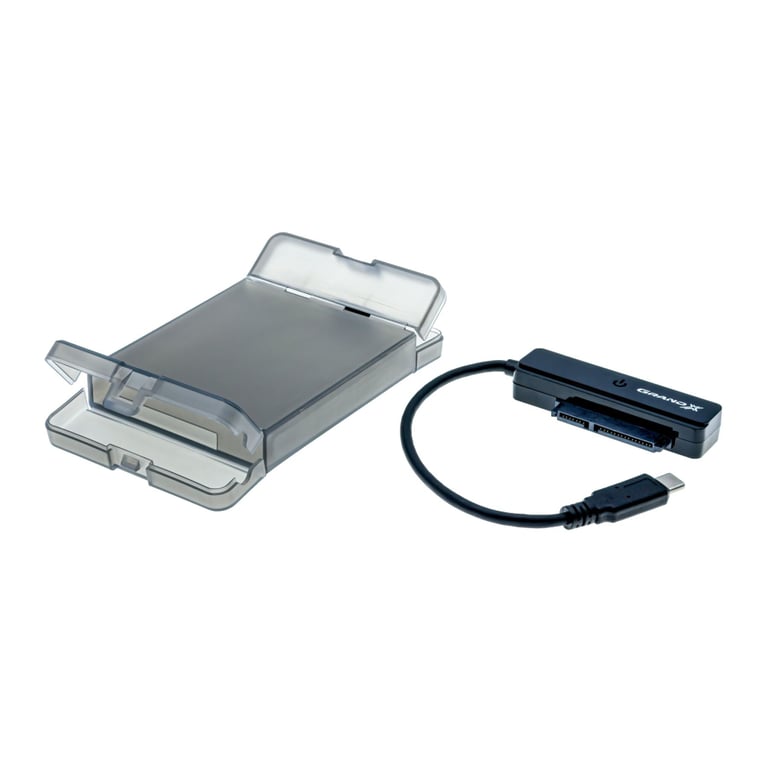 Кишеня зовнішня Grand-X HDD 2,5" USB 3.1 Type-C (HDE31) - фото 4