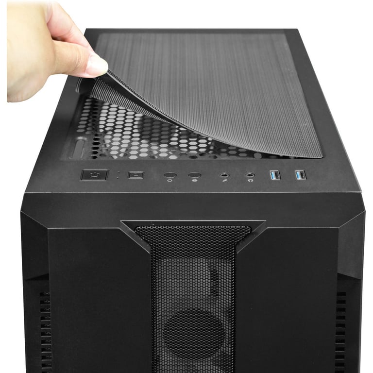 Корпус Chieftec Gaming Hunter Tempered Glass Edition (GS-01B-OP) - фото 12