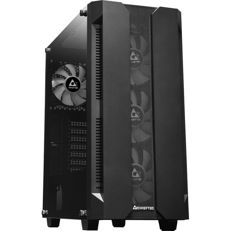 Корпус Chieftec Gaming Hunter Tempered Glass Edition (GS-01B-OP) - фото 2