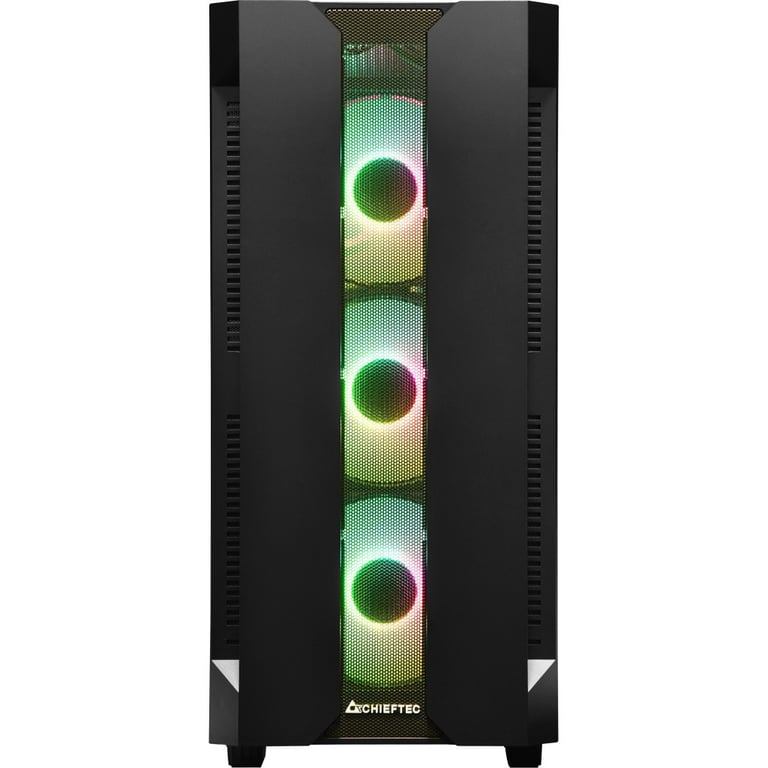 Корпус Chieftec Gaming Hunter Tempered Glass Edition (GS-01B-OP) - фото 5