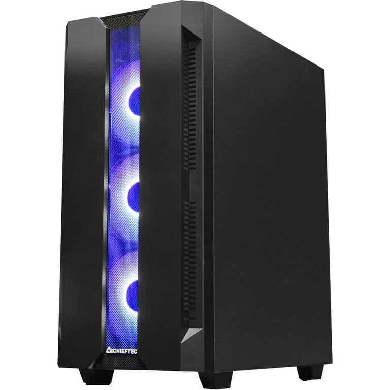 Корпус Chieftec Gaming Hunter Tempered Glass Edition (GS-01B-OP) - фото 6