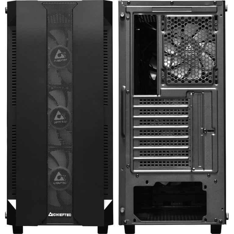 Корпус Chieftec Gaming Hunter Tempered Glass Edition (GS-01B-OP) - фото 10