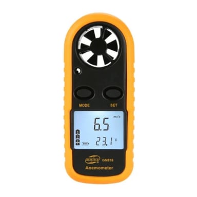 Анемометр Benetech цифровий 0,1-30м/с, -10-45°C (GM816) - фото 1