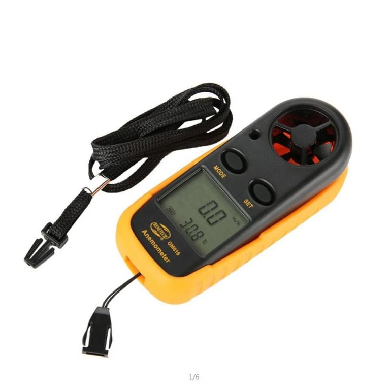 Анемометр Benetech цифровий 0,1-30м/с, -10-45°C (GM816) - фото 2