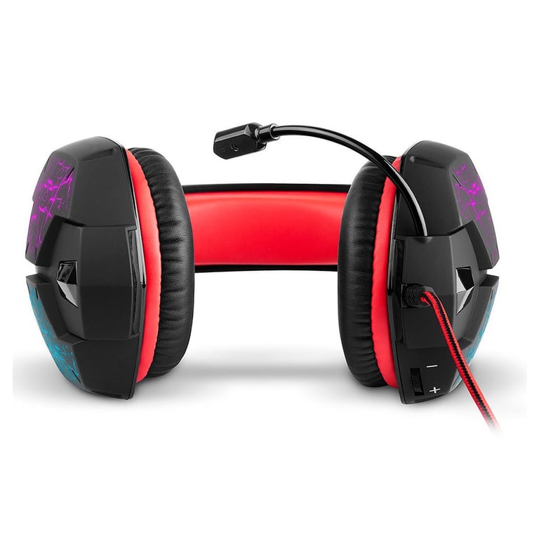 Навушники REAL-EL GDX-7750 Black-Red - фото 8