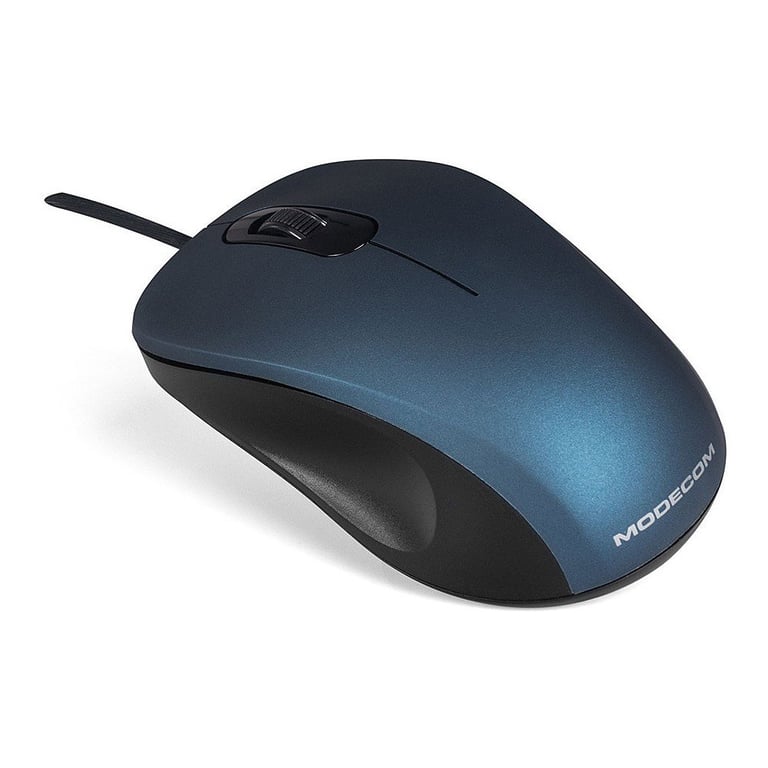 Мишка Modecom MC-M10S Silent USB Blue (M-MC-M10S-400) - фото 1