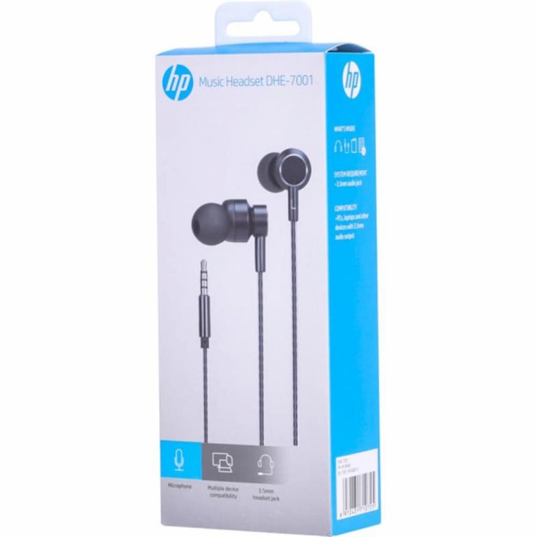 Навушники HP DHE-7001 Headset Black (DHE-7001) - фото 4