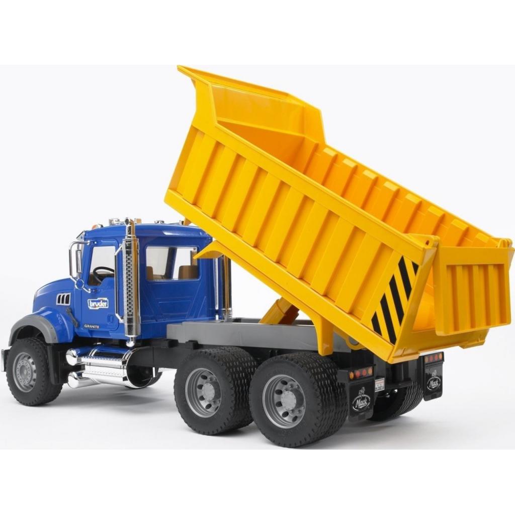 Спецтехніка Bruder самоскид Mack Granite, 1:16 (02815) - фото 2 Спецтехніка Bruder самоскид Mack Granite, 1:16 (02815) - фото 2
