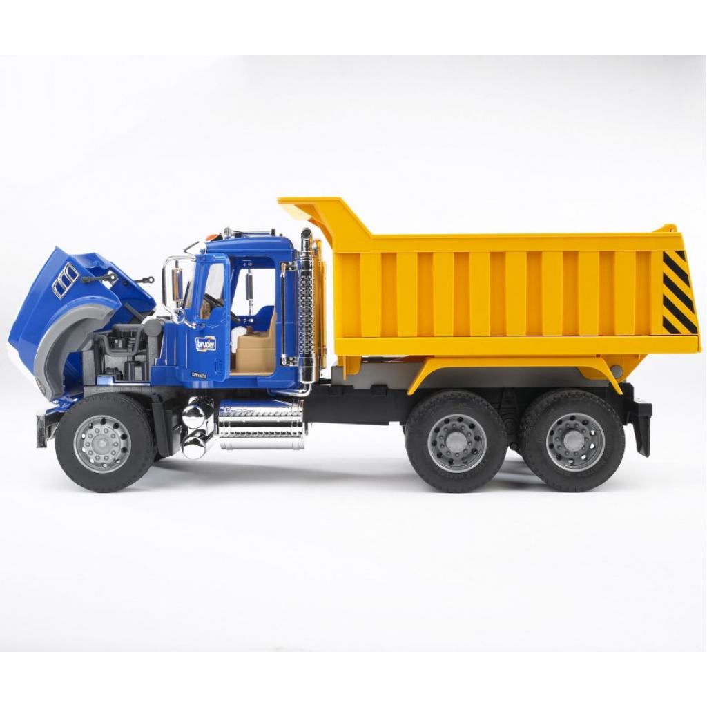 Спецтехніка Bruder самоскид Mack Granite, 1:16 (02815) - фото 3 Спецтехніка Bruder самоскид Mack Granite, 1:16 (02815) - фото 3