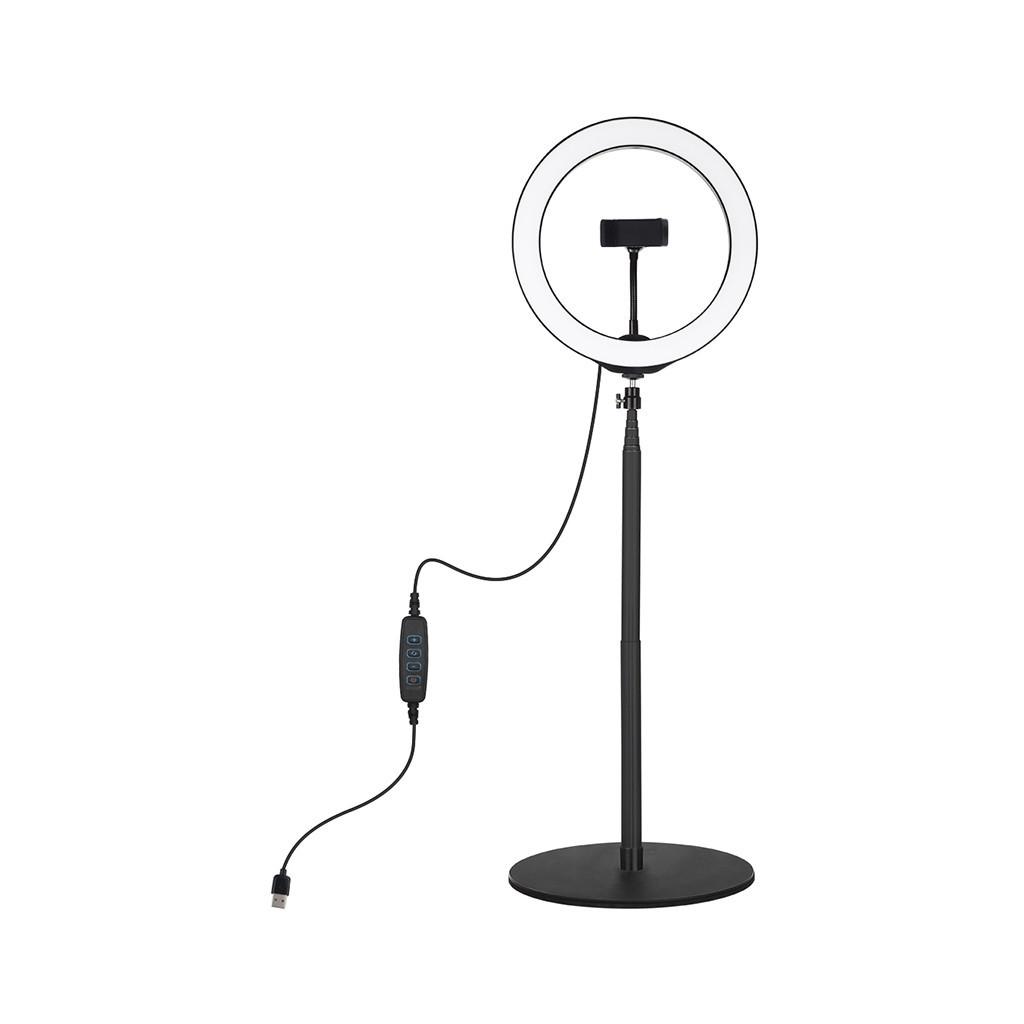 Набір блогера Puluz Ring USB LED lamp 10.2"+ table mount 140cm (PKT3039) - фото 1