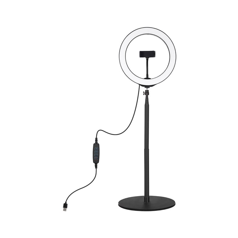 Набір блогера Puluz Ring USB LED lamp 10.2"+ table mount 140cm (PKT3039) - фото 1