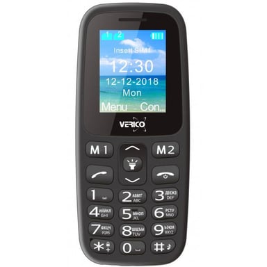 Мобільний телефон Verico Classic A183 Black (4713095608247) - фото 1