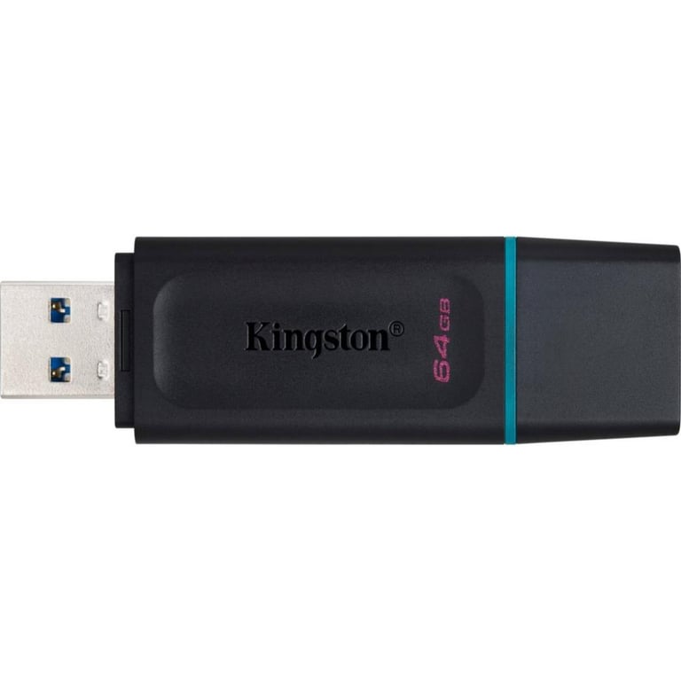 USB флеш накопичувач Kingston 64GB DataTraveler Exodia Black/Teal USB 3.2 (DTX/64GB) - фото 3