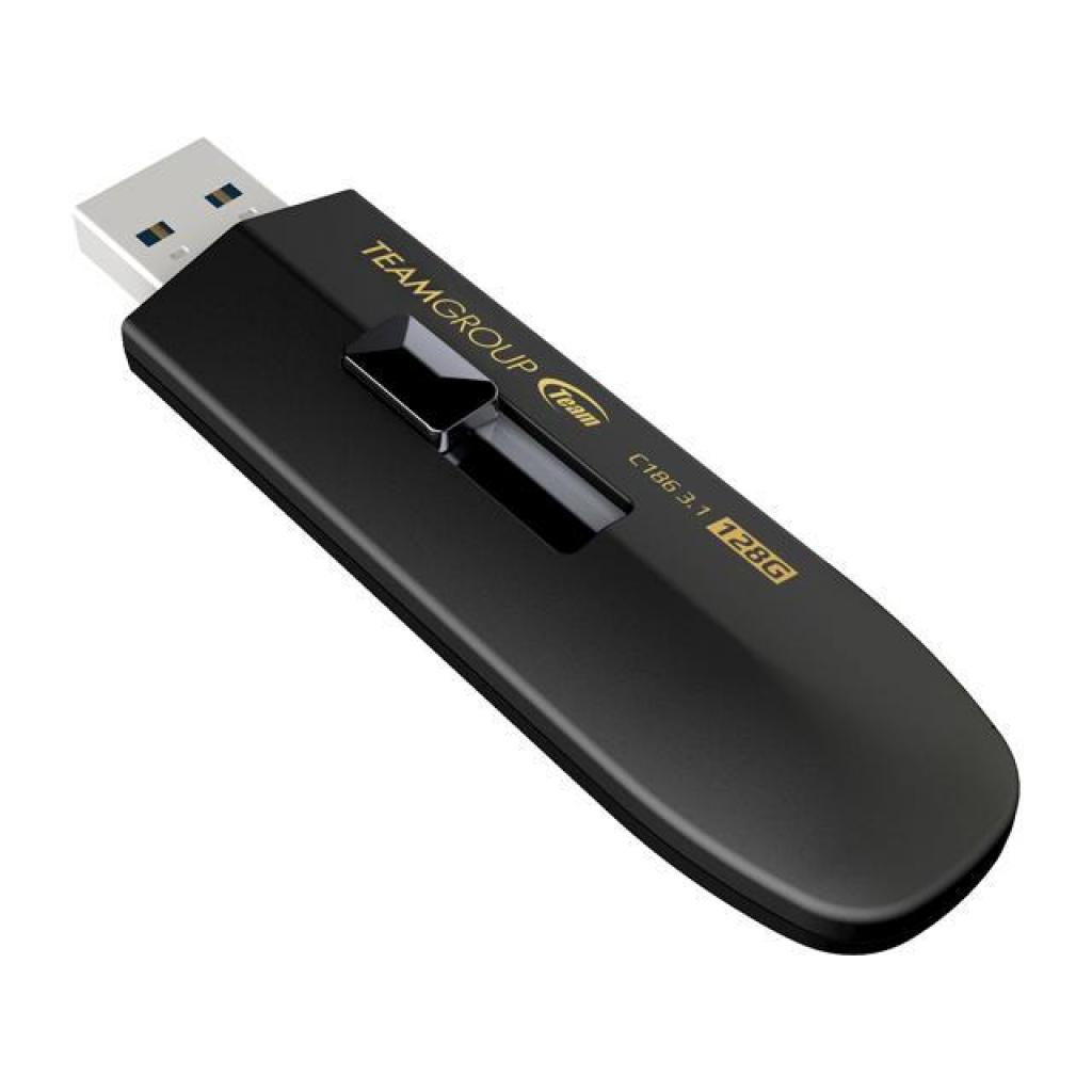 USB флеш накопичувач Team 128GB C186 Black USB 3.0 (TC1863128GB01) - фото 1 USB флеш накопичувач Team 128GB C186 Black USB 3.0 (TC1863128GB01) - фото 1