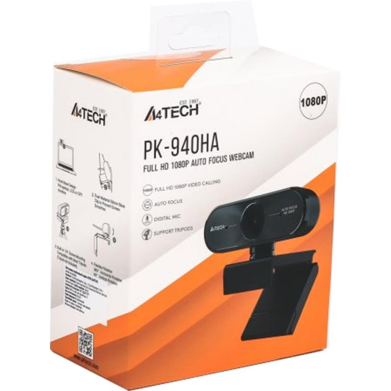 Веб-камера A4Tech PK-940HA 1080P Black (PK-940HA) - фото 10