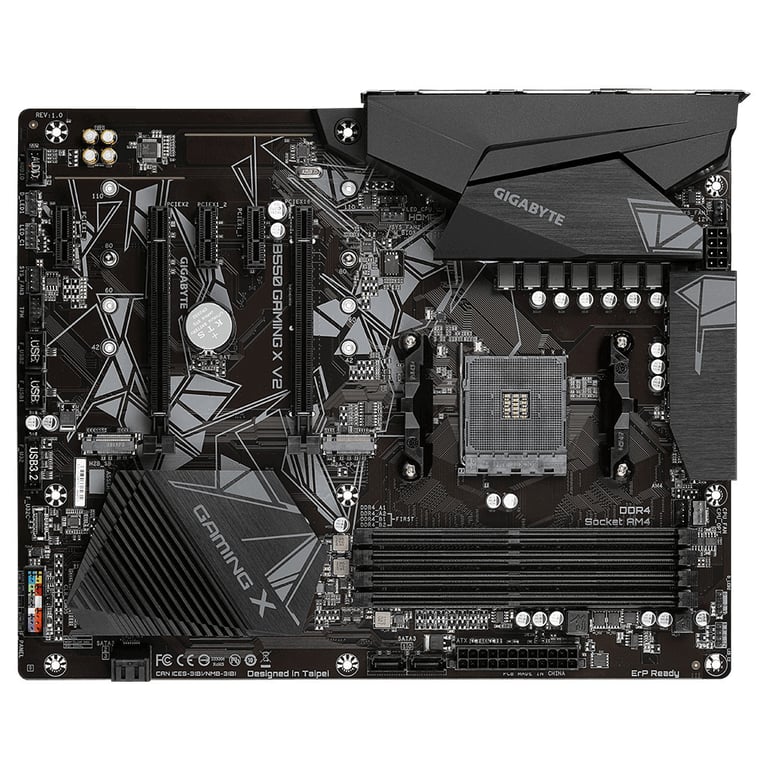 Материнська плата GIGABYTE B550 GAMING X V2 — фото 1