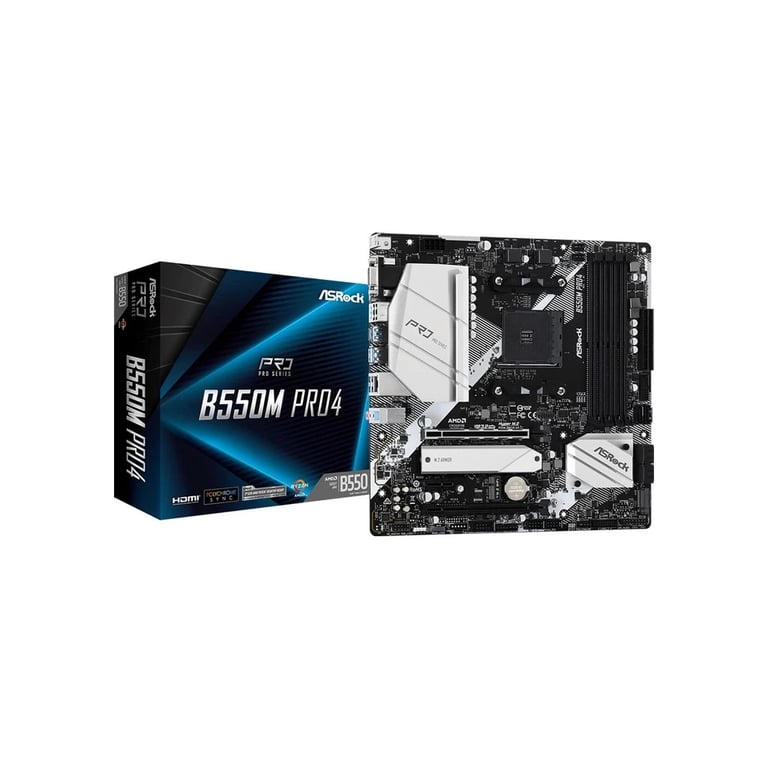 Материнська плата ASRock B550M PRO4 - фото 2