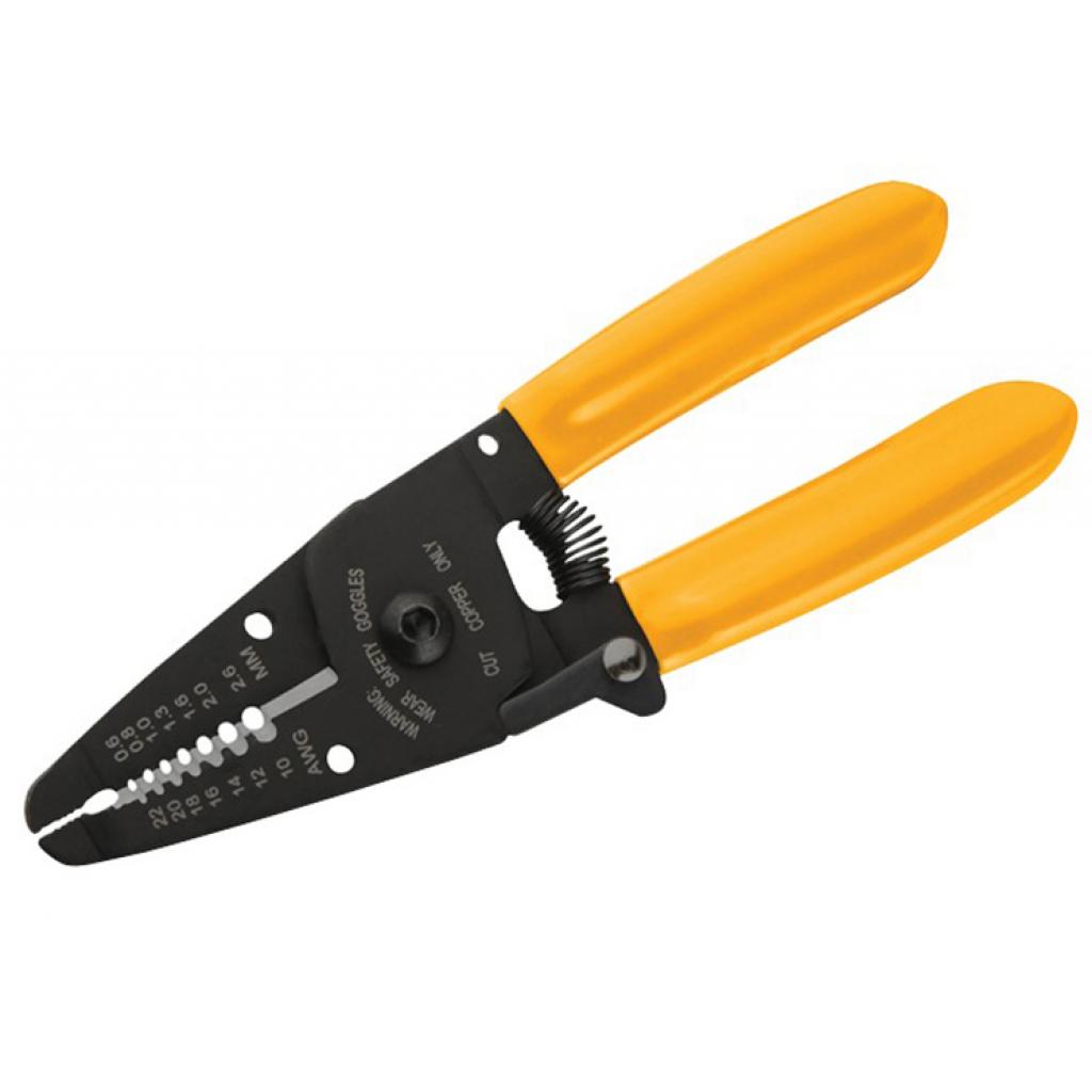 Знімач ізоляції Tolsen 0.6-2.6мм (22-10 AWG) (38051) Знімач ізоляції Tolsen 0.6-2.6мм (22-10 AWG) (38051)