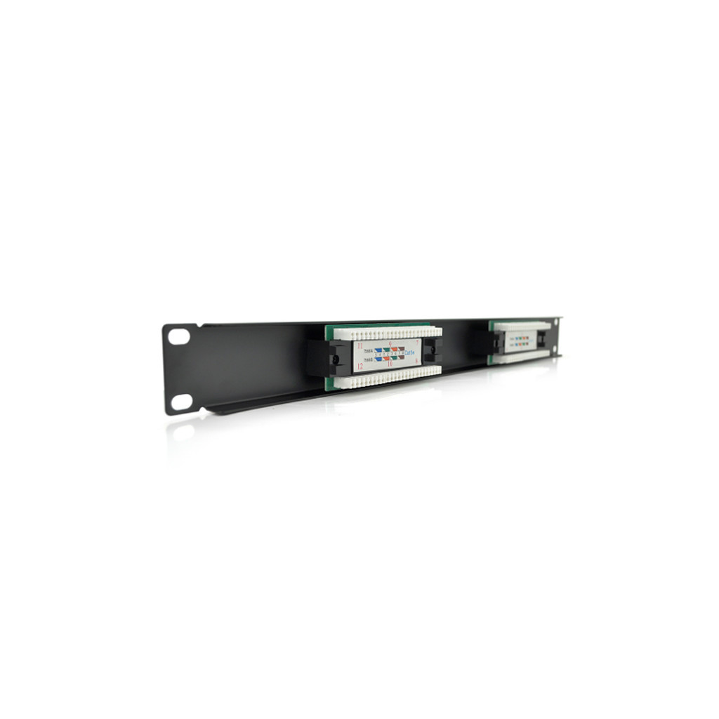 Патч-панель 19" 12хRJ-45 UTP 1U cat.5e PiPo (PP125191U) - фото 2 Патч-панель 19" 12хRJ-45 UTP 1U cat.5e PiPo (PP125191U) - фото 2