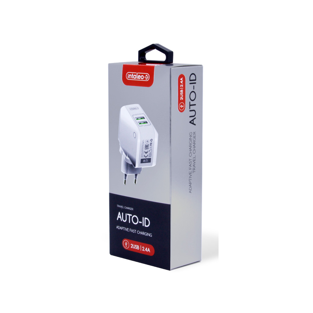 Зарядний пристрій Intaleo TCA242 (2USB2,4A) (white) (1283126477492) - фото 2 Зарядний пристрій Intaleo TCA242 (2USB2,4A) (white) (1283126477492) - фото 2