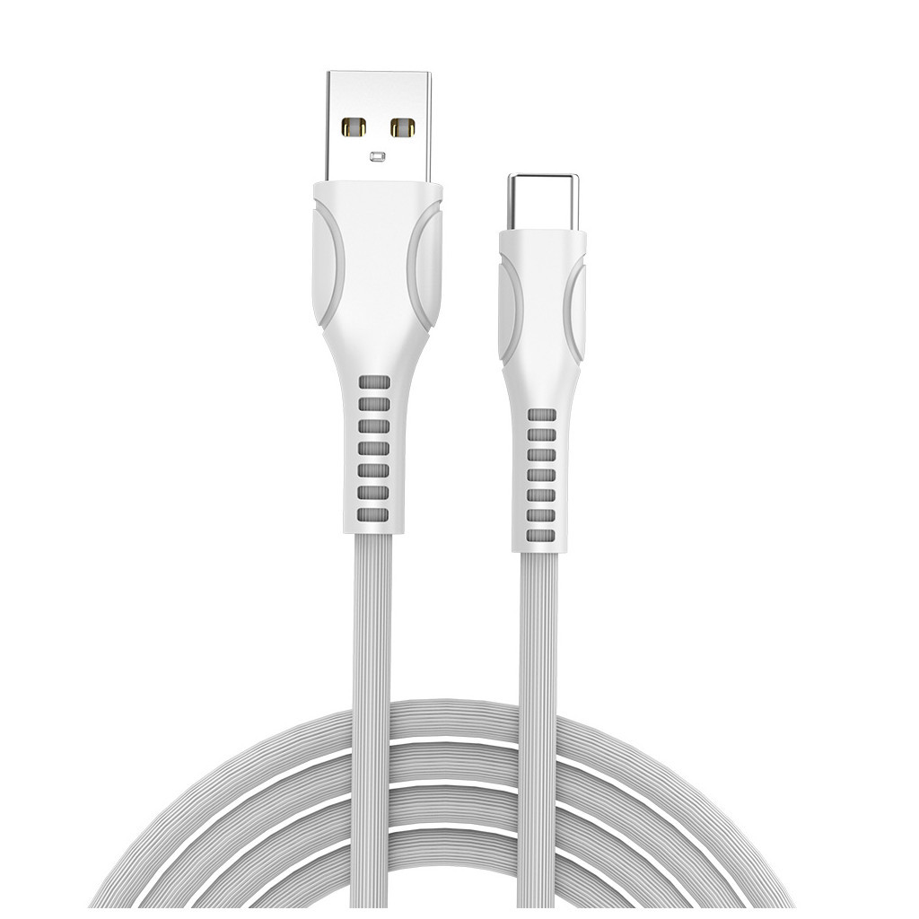 Дата кабель USB 2.0 AM to USB-C 1.0m line-drawing white ColorWay (CW-CBUC029-WH) - фото 1 Дата кабель USB 2.0 AM to USB-C 1.0m line-drawing white ColorWay (CW-CBUC029-WH) - фото 1