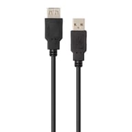 Дата кабель USB 2.0 AM/AF 3.0m Vinga (VCPUSBAMAF3BK) - фото 2