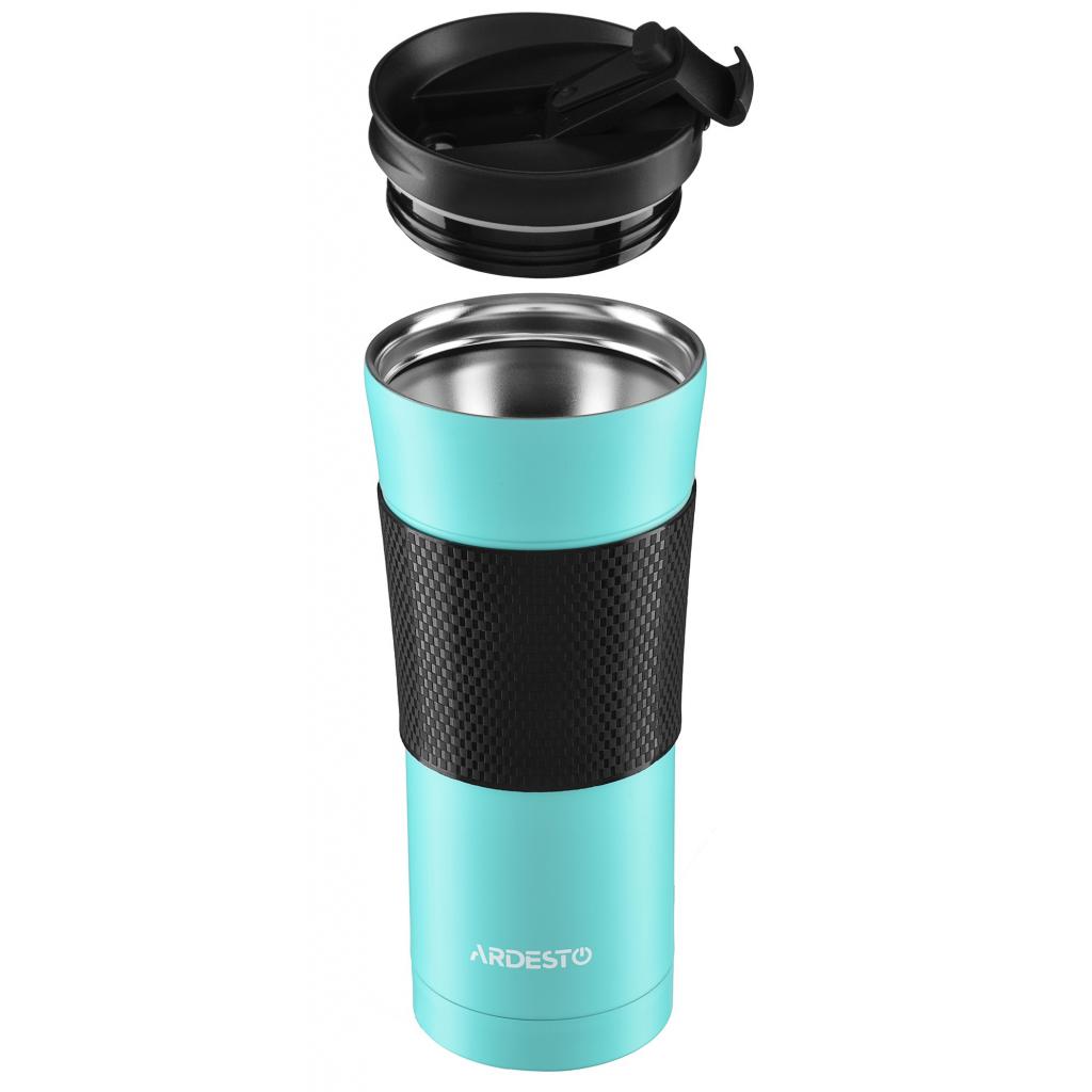 Термокружка Ardesto To Go 450 мл Turquoise (AR2645SMT) - фото 3 Термокружка Ardesto To Go 450 мл Turquoise (AR2645SMT) - фото 3