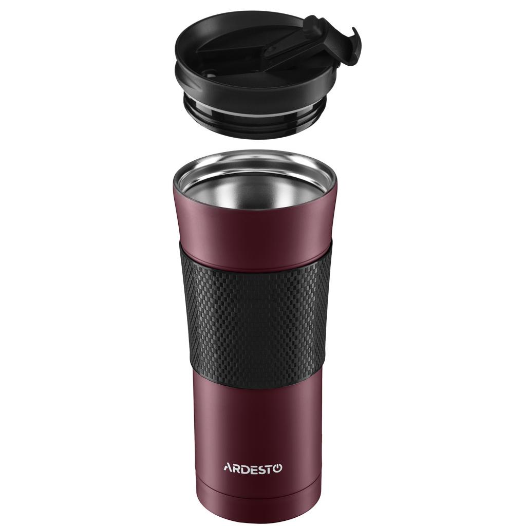 Термокружка Ardesto To Go 450 мл Red (AR2645SMR) - фото 3 Термокружка Ardesto To Go 450 мл Red (AR2645SMR) - фото 3