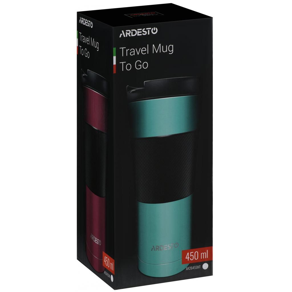 Термокружка Ardesto To Go 450 мл Red (AR2645SMR) - фото 7 Термокружка Ardesto To Go 450 мл Red (AR2645SMR) - фото 7