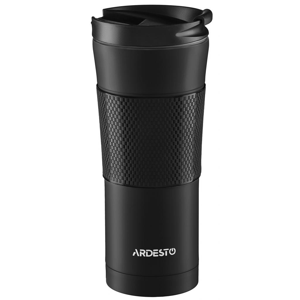 Термокружка Ardesto To Go 450 мл Black (AR2645SMB) Термокружка Ardesto To Go 450 мл Black (AR2645SMB)