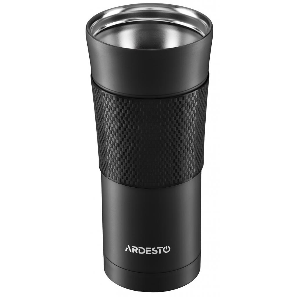 Термокружка Ardesto To Go 450 мл Black (AR2645SMB) - фото 6 Термокружка Ardesto To Go 450 мл Black (AR2645SMB) - фото 6