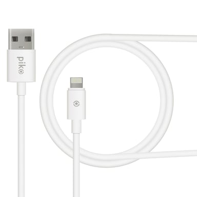 Дата кабель USB 2.0 AM to Lightning 2.0m white Piko (1283126493867) - фото 1