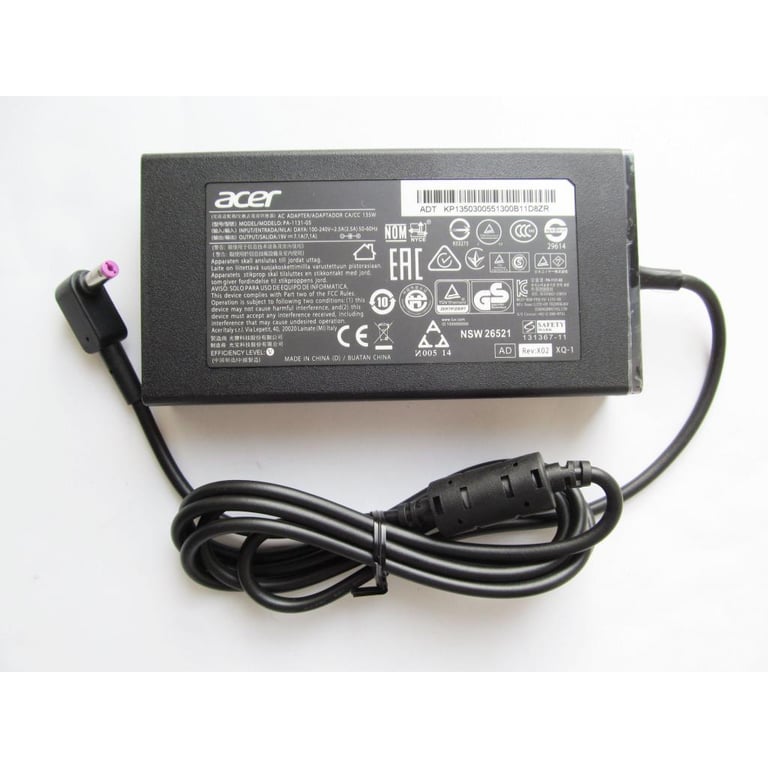 Блок живлення до ноутбуку Acer 135W 19V, 7.1A, роз%27єм 5.5/1.7, Slim-корпус (PA-1131-05 / A40276)