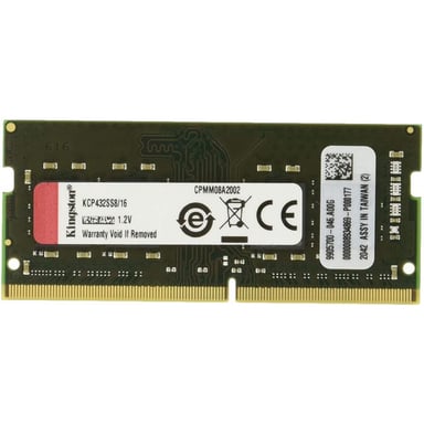 Модуль пам'яті для ноутбука SoDIMM DDR4 16GB 3200 MHz Kingston (KCP432SS8/16) - фото 1