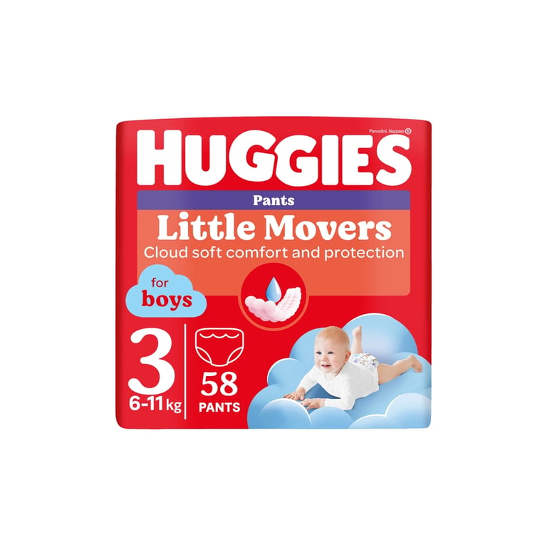 Підгузки Huggies Pants 3 Mega (6-11кг) для хлопчиків 58 шт (5029053547473) - фото 1