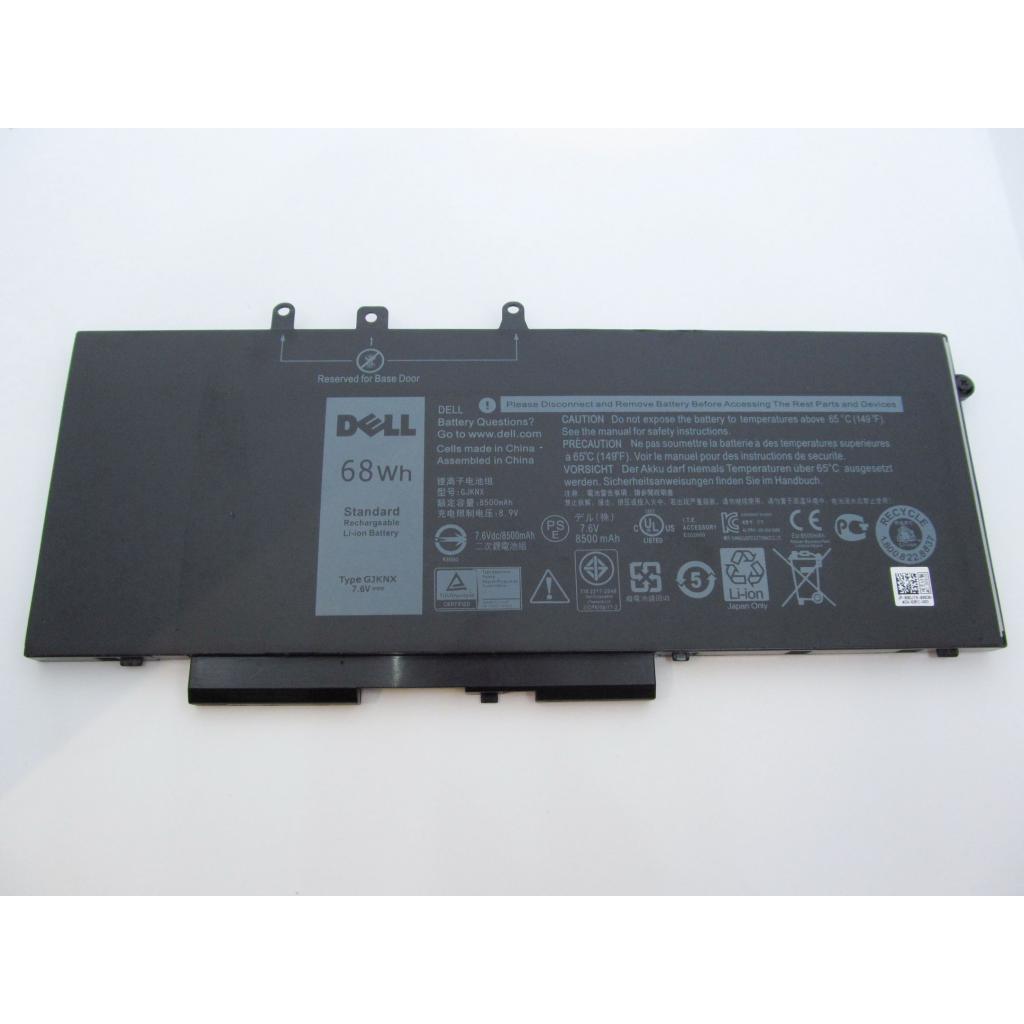 Акумулятор до ноутбука Dell Latitude 5480 GJKNX (long), 68Wh (8500mAh), 4cell, 7.6V, Li- (A47312) Акумулятор до ноутбука Dell Latitude 5480 GJKNX (long), 68Wh (8500mAh), 4cell, 7.6V, Li- (A47312)